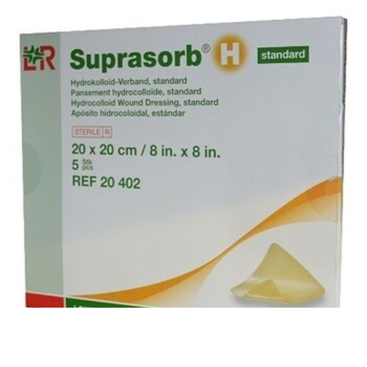Pansement hydrocellulaire adhésif stérile - Suprasob P - 15cm x 20cm - 1  pièce